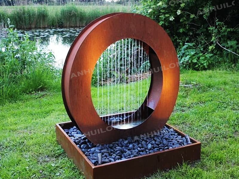 <h3>75 Beautiful Corten Steel Water Feature Home Design Ideas </h3>
